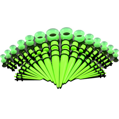 Acrylic Ear Stretching Kit Tapers Plugs Silicone Tunnels Gauges Expander 14G-00G Jewelry 50 Pieces Set
Acrylic Ear Stretching Kit Tapers Plugs Silicone Tunnels Gauges Expander 14G-00G Jewelry 50 Pieces Set