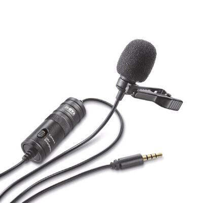 Lavalier Microphone Collar Clip-on Portable Wired Neck Mic With 6 Meter Cable For Live Broadcasting Interview
Lavalier Microphone Collar Clip-on Portable Wired Neck Mic With 6 Meter Cable For Live Broadcasting Interview