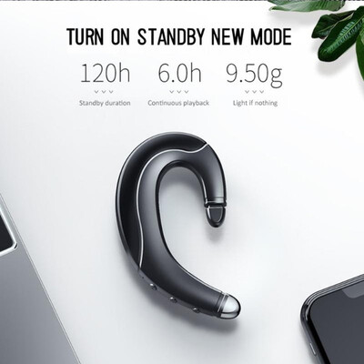 NEW Bone Conduction Bluetooth Headset Earphone Does Not Enter The Ear Driving F88 Wireless Hanging Headphones
NEW Bone Conduction Bluetooth Headset Earphone Does Not Enter The Ear Driving F88 Wireless Hanging Headphones