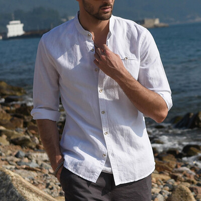 Toponeto Mens Baggy Cotton Linen Solid Three Quarter Button Pocket Retro Shirts Tops
Toponeto Mens Baggy Cotton Linen Solid Three Quarter Button Pocket Retro Shirts Tops