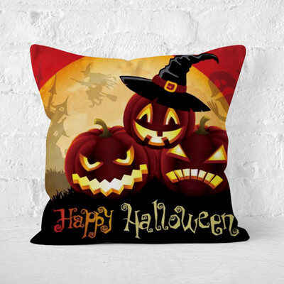Halloween Pillowcase Pumpking Printed Pillow Case Cushion Cover Home Decor UK
Halloween Pillowcase Pumpking Printed Pillow Case Cushion Cover Home Decor UK