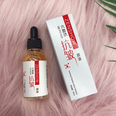 Six Peptides Essence Solution Lasting Moisturizing Anti-Wrinkle Brighten Skin Color Face Care Essential Liquid
Six Peptides Essence Solution Lasting Moisturizing Anti-Wrinkle Brighten Skin Color Face Care Essential Liquid
