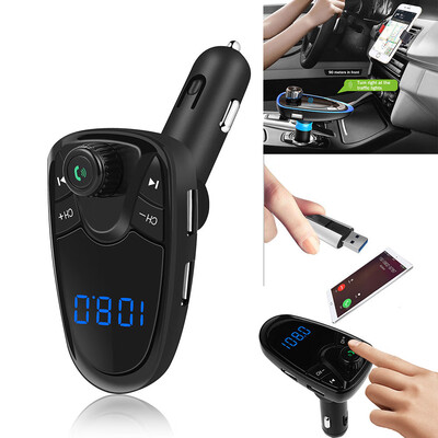 〖Follure〗Bluetooth FM Transmitter FM MP3 Players Modulator Handsfree Dual USB Charger A27
〖Follure〗Bluetooth FM Transmitter FM MP3 Players Modulator Handsfree Dual USB Charger A27