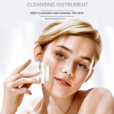 Vibration Facial Brush Cleaning Pores Remove Blackheads Wireless Charging Facial Cleansing Brush
Vibration Facial Brush Cleaning Pores Remove Blackheads Wireless Charging Facial Cleansing Brush