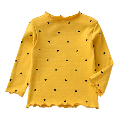 Spring Autumn Girls T-Shirt Cotton Tops Kids Heart Print Tops Children Shirts Long Sleeve Baby Blouse Toddler Bottom Clothing
Spring Autumn Girls T-Shirt Cotton Tops Kids Heart Print Tops Children Shirts Long Sleeve Baby Blouse Toddler Bottom Clothing
