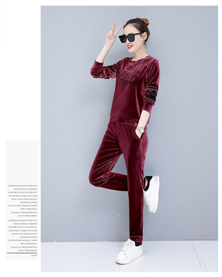 Womens 2018 spring&autumn new round collar cover head fashionable leisure womens sweater two-piece set
Womens 2018 spring&autumn new round collar cover head fashionable leisure womens sweater two-piece set