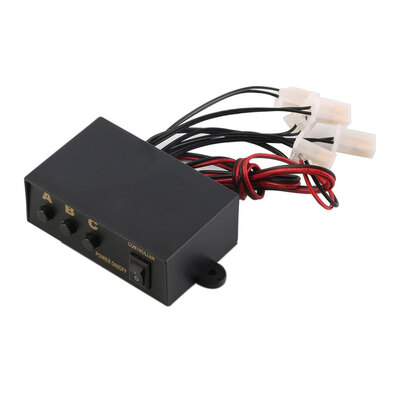 6 Ways LED Strobe Flash Light Controller Emergency Flashing Controller Box 12V Replacement
6 Ways LED Strobe Flash Light Controller Emergency Flashing Controller Box 12V Replacement