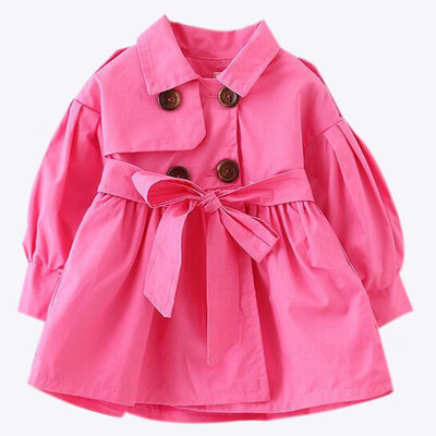 2-5Y Autumn Spring Baby Girl Trench Coat Long Jacket Double Breasted Kids Overcoat Children Windbreaker Outwear
2-5Y Autumn Spring Baby Girl Trench Coat Long Jacket Double Breasted Kids Overcoat Children Windbreaker Outwear