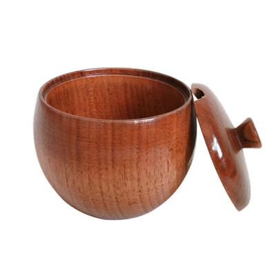 Wood Wonderful Kitchenware For Salt Seasoning Spice Jar Lid Comes With A Hole Spoon 7x8CM 15x4CM