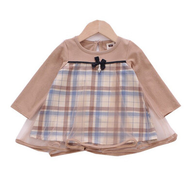 Autumn Long Sleeve Patchwork Plaid Dress Baby Girls Kids Casual Mesh Bowknot Toddler Pageant Princess Dress
Autumn Long Sleeve Patchwork Plaid Dress Baby Girls Kids Casual Mesh Bowknot Toddler Pageant Princess Dress