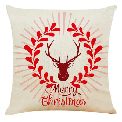 Red Linen Christmas Cute Cartoon Santa Claus Elk Throw Pillow Case Cover Merry Christmas Decorative Pillowcases
Red Linen Christmas Cute Cartoon Santa Claus Elk Throw Pillow Case Cover Merry Christmas Decorative Pillowcases