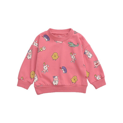 Autumn Girl ShirtLong Sleeve 1Y-5Y Korea Style Cartoon Animal Print Sweatshirts Casual Toddler Boy Girls Tops 2 Colors
Autumn Girl ShirtLong Sleeve 1Y-5Y Korea Style Cartoon Animal Print Sweatshirts Casual Toddler Boy Girls Tops 2 Colors