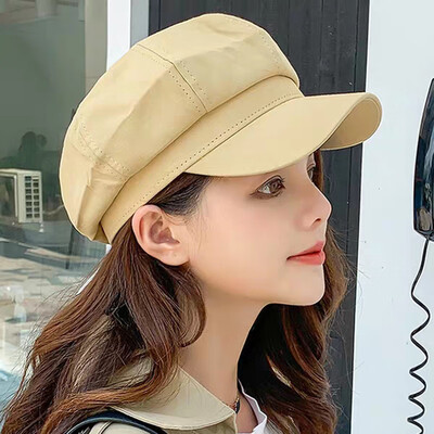 Spring&Autumn New Fashion Chao Net Red Hat Japanese Octagonal Baseball Hat Female Habitat Beret
Spring&Autumn New Fashion Chao Net Red Hat Japanese Octagonal Baseball Hat Female Habitat Beret