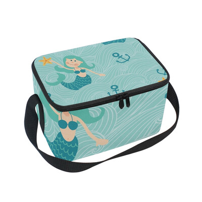 ALAZA Lunch Box Insulated Pattern With Mermaids Lunch Bag Large Cooler Tote Bagfor Men Women
ALAZA Lunch Box Insulated Pattern With Mermaids Lunch Bag Large Cooler Tote Bagfor Men Women