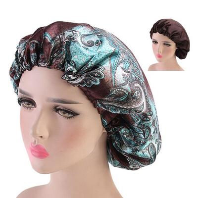 Elastic Double Side Headscarf Satin Bonnet Cap For Women Turban Night Sleep Hat
Elastic Double Side Headscarf Satin Bonnet Cap For Women Turban Night Sleep Hat