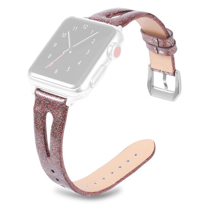 〖Follure〗Bling Glitter Droplet shape Leather Wrist Strap Band For Apple iwatch 4 44mm
〖Follure〗Bling Glitter Droplet shape Leather Wrist Strap Band For Apple iwatch 4 44mm