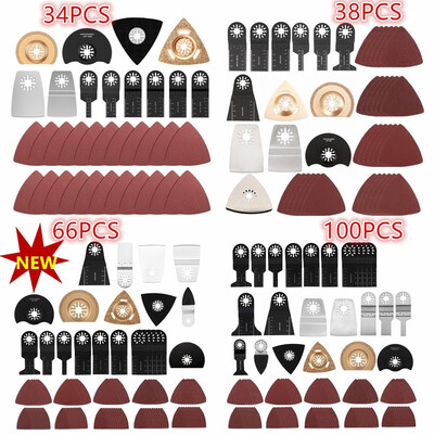 100663834Pcs Mix Oscillating Multi Tool Saw Blades for Fein Multimaster Dremel Makita Bosch
100663834Pcs Mix Oscillating Multi Tool Saw Blades for Fein Multimaster Dremel Makita Bosch