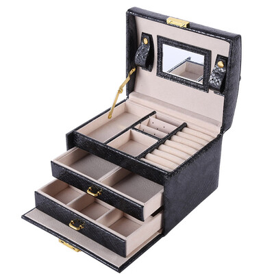 2019 New Jewelry Leather Mirror Box Storage Organizer Case Ring Earring Necklace Display Elegant
2019 New Jewelry Leather Mirror Box Storage Organizer Case Ring Earring Necklace Display Elegant
