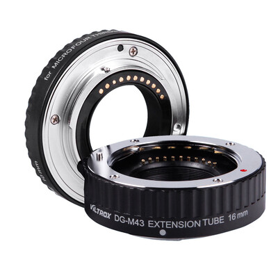 Viltrox Macro AF Auto Focus Extension DG Tube 10mm 16mm Set Ring Metal Mount for Micro M43 Camera Olympus E-P1 E-P2 E-PL1 E-PL2 P
Viltrox Macro AF Auto Focus Extension DG Tube 10mm 16mm Set Ring Metal Mount for Micro M43 Camera Olympus E-P1 E-P2 E-PL1 E-PL2 P