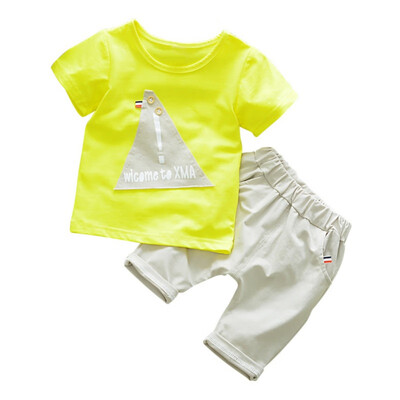 Baby Clothes Set Summer T-shirt Tops Casual Pants Suit Kids Boy Trousers Fashion Costume 2PCs
Baby Clothes Set Summer T-shirt Tops Casual Pants Suit Kids Boy Trousers Fashion Costume 2PCs