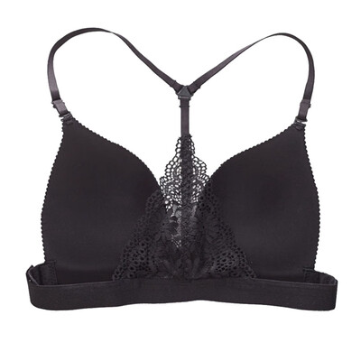 Ladies Lace Bra Sexy Beauty Back Triangle Cup Bra Underwear Bralette Solid Color Wire Free Push Up Bras For Women Lingerie 2019
Ladies Lace Bra Sexy Beauty Back Triangle Cup Bra Underwear Bralette Solid Color Wire Free Push Up Bras For Women Lingerie 2019