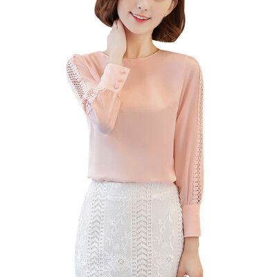 Elegant Women Solid Casual Shirts Long Sleeve O neck Office Blouse Ladies Autumn New Formal blusas
Elegant Women Solid Casual Shirts Long Sleeve O neck Office Blouse Ladies Autumn New Formal blusas