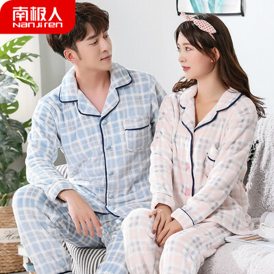 Antarctic pajamas men winter flannel lovers pajamas women winter warm coral velvet thickening autumn mens home service winter suit NAS5X21022-23 female bean paste square
Antarctic pajamas men winter flannel lovers pajamas women winter warm coral velvet thickening autumn mens home service winter suit NAS5X21022-23 female bean paste square