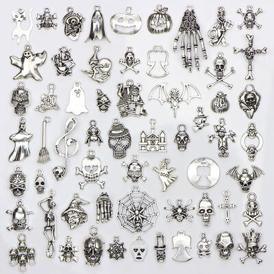 Bracelet Accessories Silver Pendant Necklace Decoration Halloween Decoration Featured Decoration Accessories
Bracelet Accessories Silver Pendant Necklace Decoration Halloween Decoration Featured Decoration Accessories
