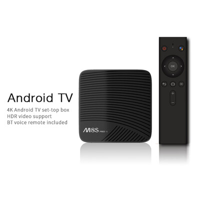 MECOOL M8S PRO ATV Smart Android TV 71 TV Box w 24G BT Voice IR Remote Control Amlogic S912 Octa Core 64Bit 3GB32GB Dual Ban
MECOOL M8S PRO ATV Smart Android TV 71 TV Box w 24G BT Voice IR Remote Control Amlogic S912 Octa Core 64Bit 3GB32GB Dual Ban