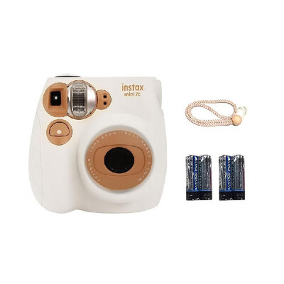 Fujifilm Instax Mini7c Instant Camera Film Cam Auto-focusing with Battery Wrist Strap Birthday Christmas New Year Festival Gift fo
Fujifilm Instax Mini7c Instant Camera Film Cam Auto-focusing with Battery Wrist Strap Birthday Christmas New Year Festival Gift fo