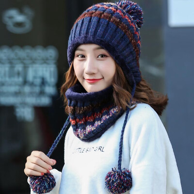 New Fashion Women Girls Thicken Crochet Winter Warm Hats Scarf set Outdoor Ski Wool Beanie Caps
New Fashion Women Girls Thicken Crochet Winter Warm Hats Scarf set Outdoor Ski Wool Beanie Caps