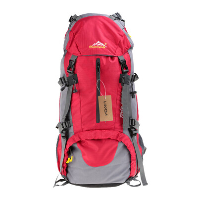 45L5L Outdoor Hiking Trekking Polyester Cloth rucksack Camping Travel Backpack with Rain Cover 236 118 79in
45L5L Outdoor Hiking Trekking Polyester Cloth rucksack Camping Travel Backpack with Rain Cover 236 118 79in