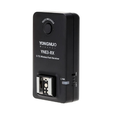 YONGNUO E-TTL YNE3-RX Wireless Remote Flash Receiver for YN-E3-RTYN600EX-RTST-E3-RT600EX-RT
YONGNUO E-TTL YNE3-RX Wireless Remote Flash Receiver for YN-E3-RTYN600EX-RTST-E3-RT600EX-RT