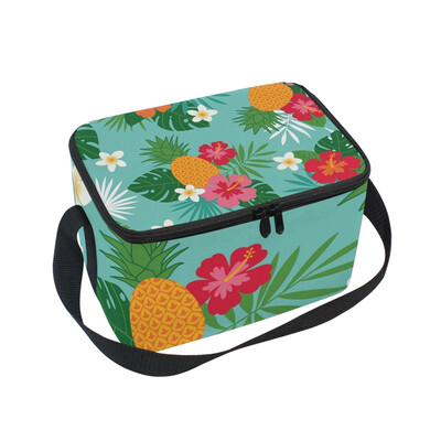 ALAZA Insulated Lunch Box Tropical Summer Pattern Lunch Bag for Men Women Portable Tote Bag Cooler Bag
ALAZA Insulated Lunch Box Tropical Summer Pattern Lunch Bag for Men Women Portable Tote Bag Cooler Bag