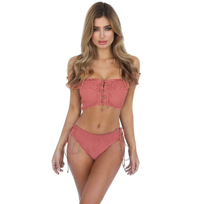 summer holiday Party wear Sexy cross tie strap two-piece bra set for women push up bra lace up panties underwear set fashion
summer holiday Party wear Sexy cross tie strap two-piece bra set for women push up bra lace up panties underwear set fashion