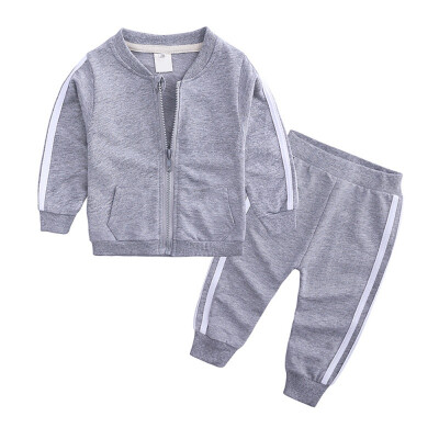 Autumn Baby Boy Girl Long Sleeve Stripe Print Sweatshirt CoatPants Trouser Costume Set
Autumn Baby Boy Girl Long Sleeve Stripe Print Sweatshirt CoatPants Trouser Costume Set