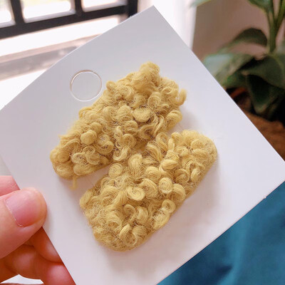 Cute Clips Children Candy Color Plush Princess Imitation Autumn Winter Hair Duckbill Clips 2 Pieces
Cute Clips Children Candy Color Plush Princess Imitation Autumn Winter Hair Duckbill Clips 2 Pieces