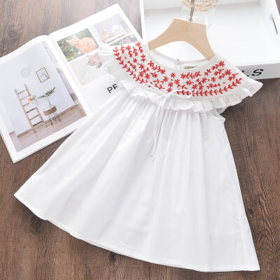 Summer Casual Baby Girls Embroidery Floral Sleeveless Dress Kids Toddler Pageant Sundress
Summer Casual Baby Girls Embroidery Floral Sleeveless Dress Kids Toddler Pageant Sundress