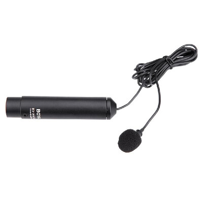 BOYA BY-M40D Omni-directional Lavalier Microphone Mic for Sony Panasonic Camcorder Audio Recorders
BOYA BY-M40D Omni-directional Lavalier Microphone Mic for Sony Panasonic Camcorder Audio Recorders