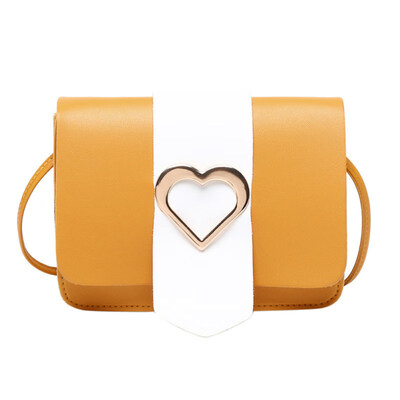 Fashion Women Tongue Heart Shape Color Block Square Shoulder Bag Crossbody Pouch 
Fashion Women Tongue Heart Shape Color Block Square Shoulder Bag Crossbody Pouch