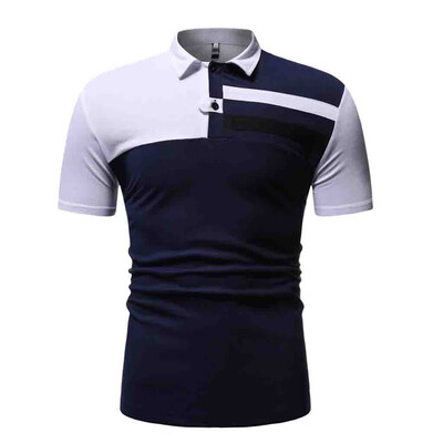 Toponeto Fashion Mens Casual Mixing Colour Slim Fit Short Sleeve Sports Shirt Top Blouse
Toponeto Fashion Mens Casual Mixing Colour Slim Fit Short Sleeve Sports Shirt Top Blouse