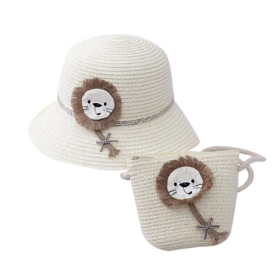 2Pcs Baby Children Beach Bucket Breathable Caps Straw Sun HatShoulder Handbag Beach Wear Hat 4-8 Years
2Pcs Baby Children Beach Bucket Breathable Caps Straw Sun HatShoulder Handbag Beach Wear Hat 4-8 Years