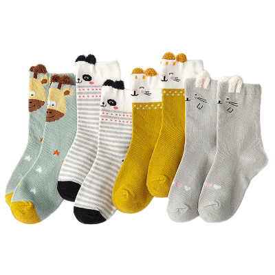 4 Pair Cotton Newborn Baby Socks Winter Warm Baby Boy Girl Socks Cartoon Animal Print Infant Toddler Kids Anti Slip Floor Sock
4 Pair Cotton Newborn Baby Socks Winter Warm Baby Boy Girl Socks Cartoon Animal Print Infant Toddler Kids Anti Slip Floor Sock