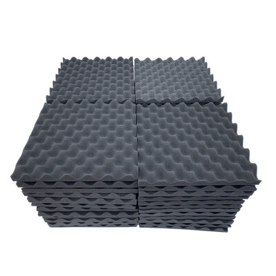 Gobestart 48Pcs Acoustic Foam Panel Sound Stop Absorption Sponge Studio KTV Soundproof
Gobestart 48Pcs Acoustic Foam Panel Sound Stop Absorption Sponge Studio KTV Soundproof