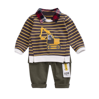 Cotton Kids Long Sleeve Sweatshirt Blouse Trousers Fashion Pullover Tops Pants Outfits Infant Toddler Baby Boys Sets
Cotton Kids Long Sleeve Sweatshirt Blouse Trousers Fashion Pullover Tops Pants Outfits Infant Toddler Baby Boys Sets