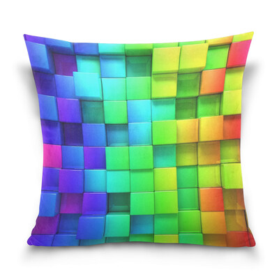 ALAZA 16 X 16 inch Pillow Case Decorative Cushion Cover Rainbow Of Colorful Boxes Pattern Pillowcase
ALAZA 16 X 16 inch Pillow Case Decorative Cushion Cover Rainbow Of Colorful Boxes Pattern Pillowcase