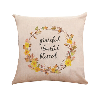 Tailored Thanksgiving wreath Pattern Cushion Cover Throw Pillow Case Sofa Bed Home Decor
Tailored Thanksgiving wreath Pattern Cushion Cover Throw Pillow Case Sofa Bed Home Decor