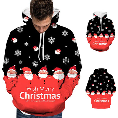 Toponeto Christmas Women Men Couples Print Long Sleeve Hoodie Sweatshirt Pullover Tops
Toponeto Christmas Women Men Couples Print Long Sleeve Hoodie Sweatshirt Pullover Tops