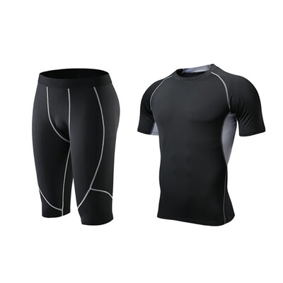 Mens T-Shirt Tops Short Pants Ultralight Breathable Quick Drying Anti-sweat Short Sleeved Tees Shorts Set Sports Tight Suit
Mens T-Shirt Tops Short Pants Ultralight Breathable Quick Drying Anti-sweat Short Sleeved Tees Shorts Set Sports Tight Suit