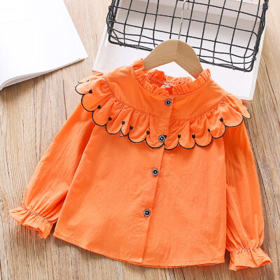 4 Color Long Sleeve Tops Baby Girls Clothes Cute White Blouse Kid Shirts Autumn Shirts Girls Clothes Yellow Children Blouse
4 Color Long Sleeve Tops Baby Girls Clothes Cute White Blouse Kid Shirts Autumn Shirts Girls Clothes Yellow Children Blouse